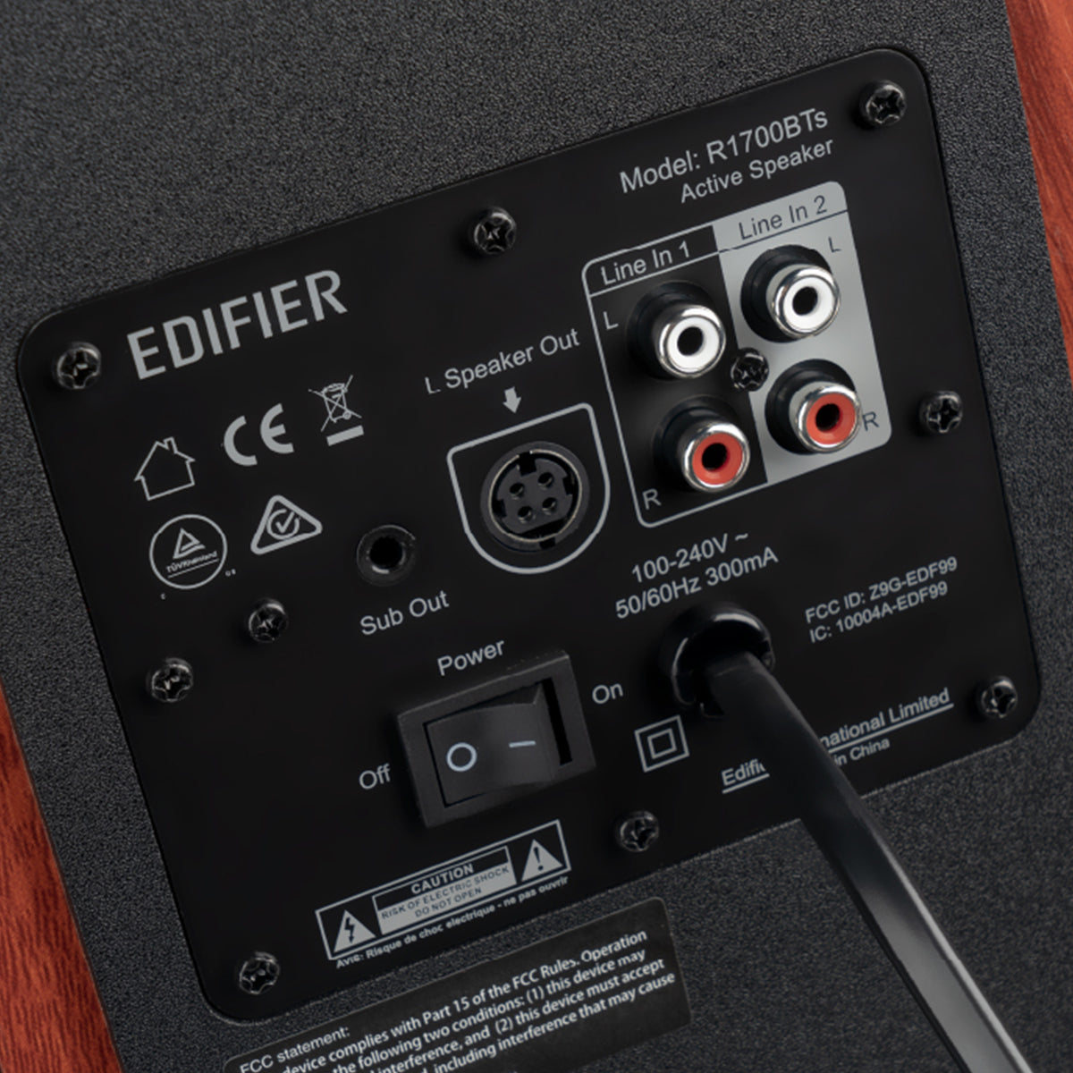 Edifier R1700BTs Bluetooth Bookshelf Speakers with Sub Out